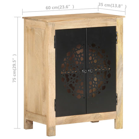 Dressoir 60x35x75 cm massief mangohout - AllerleiShop