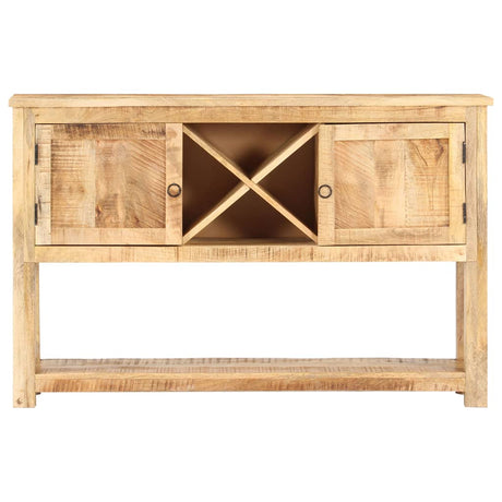 Dressoir 120x30x76 cm ruw mangohout - AllerleiShop