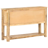 Dressoir 120x30x76 cm ruw mangohout - AllerleiShop