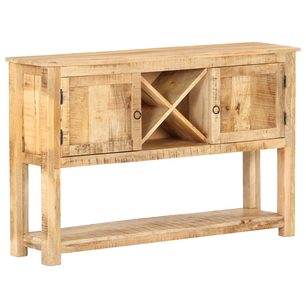 Dressoir 120x30x76 cm ruw mangohout - AllerleiShop