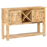 Dressoir 120x30x76 cm ruw mangohout - AllerleiShop