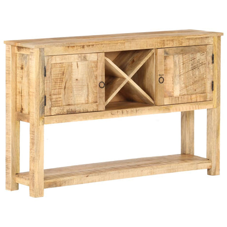 Dressoir 120x30x76 cm ruw mangohout - AllerleiShop