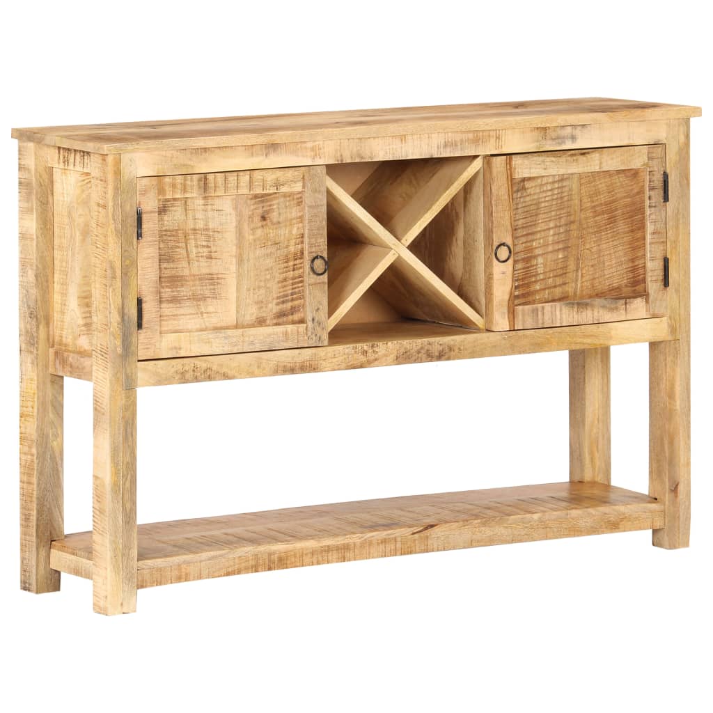 Dressoir 120x30x76 cm ruw mangohout - AllerleiShop