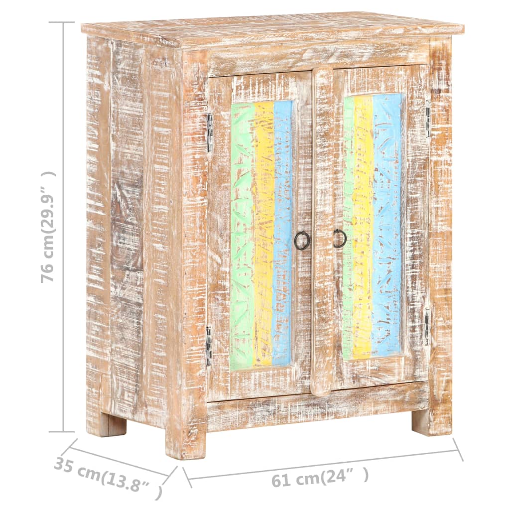 Dressoir 61x35x76 cm ruw acaciahout - AllerleiShop