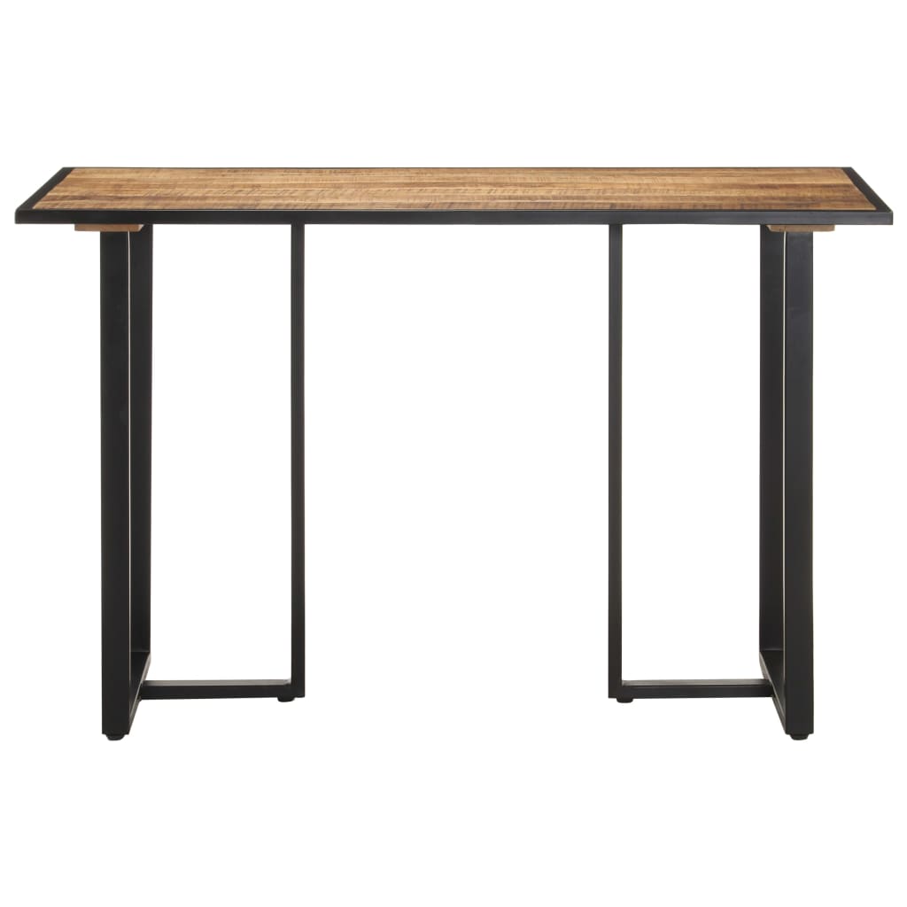 Eettafel 120 cm ruw mangohout - AllerleiShop