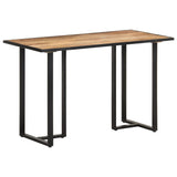 Eettafel 120 cm ruw mangohout - AllerleiShop