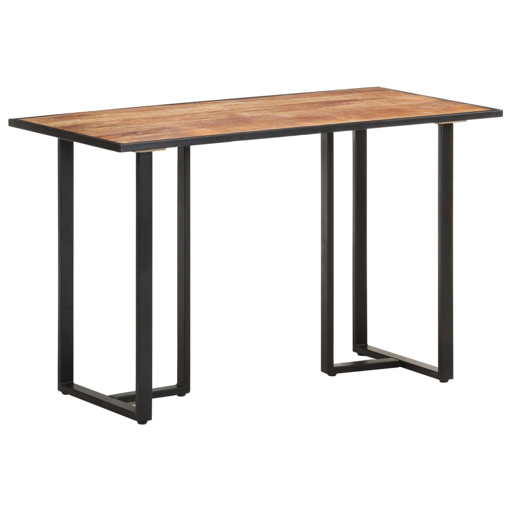 Eettafel 120 cm ruw mangohout - AllerleiShop