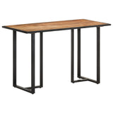 Eettafel 120 cm ruw mangohout - AllerleiShop