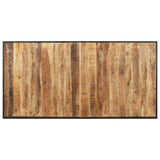 Eettafel 160 cm ruw mangohout - AllerleiShop