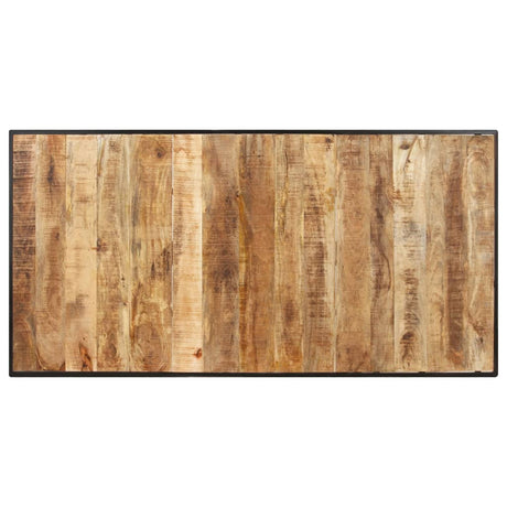 Eettafel 180 cm ruw mangohout - AllerleiShop