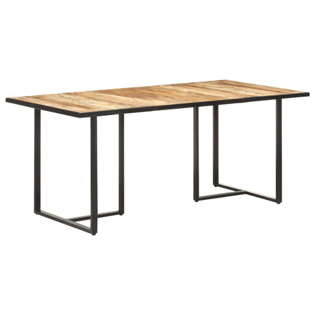 Eettafel 180 cm ruw mangohout - AllerleiShop