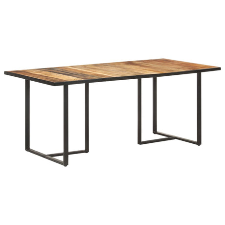 Eettafel 180 cm ruw mangohout - AllerleiShop