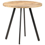 Eettafel 80 cm ruw mangohout - AllerleiShop