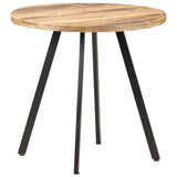 Eettafel 80 cm ruw mangohout - AllerleiShop