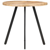 Eettafel 80 cm ruw mangohout - AllerleiShop