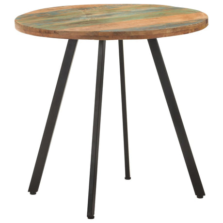 Eettafel 80 cm massief gerecycled hout - AllerleiShop