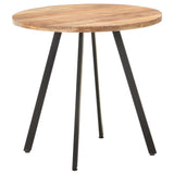 Eettafel 80 cm massief acaciahout - AllerleiShop