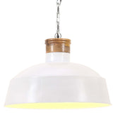 Hanglamp industrieel E27 58 cm wit - AllerleiShop