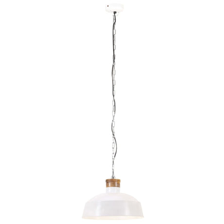 Hanglamp industrieel E27 58 cm wit - AllerleiShop