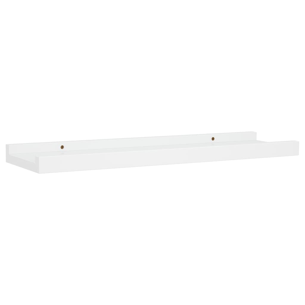 Fotoplanken 2 st 40x9x3 cm MDF wit - AllerleiShop