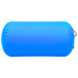 Gymnastiekrol met pomp opblaasbaar 120x75 cm PVC blauw