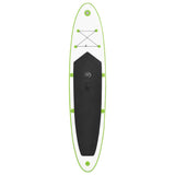 Stand Up Paddleboard opblaasbaar met zeilset groen en wit - AllerleiShop