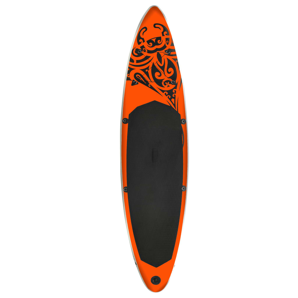 Stand Up Paddleboardset opblaasbaar 305x76x15 cm oranje