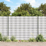 Tuinschermen 4 st 35x0,19 m PVC wit