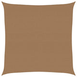 Zonnezeil 160 g/m² 4,5x4,5 m HDPE taupe