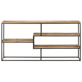 Dressoir 150x30x75 cm ruw mangohout - AllerleiShop