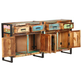 Dressoir 172x35x80 cm massief gerecycled hout - AllerleiShop