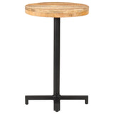 Bistrotafel rond Ø50x75 cm ruw mangohout - AllerleiShop