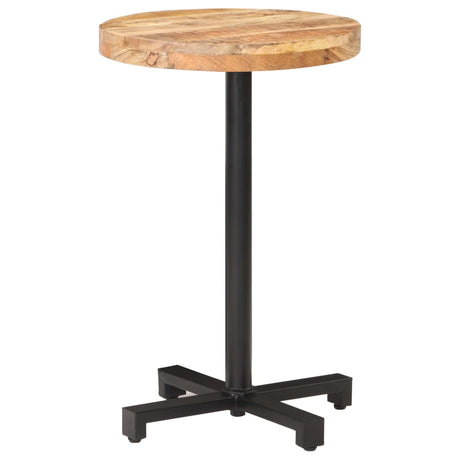 Bistrotafel rond Ø50x75 cm ruw mangohout - AllerleiShop