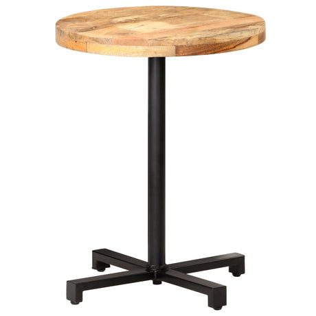 Bistrotafel rond Ø60x75 cm ruw mangohout - AllerleiShop