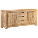 Dressoir 175x40x75 cm ruw mangohout - AllerleiShop