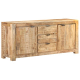 Dressoir 175x40x75 cm ruw mangohout - AllerleiShop