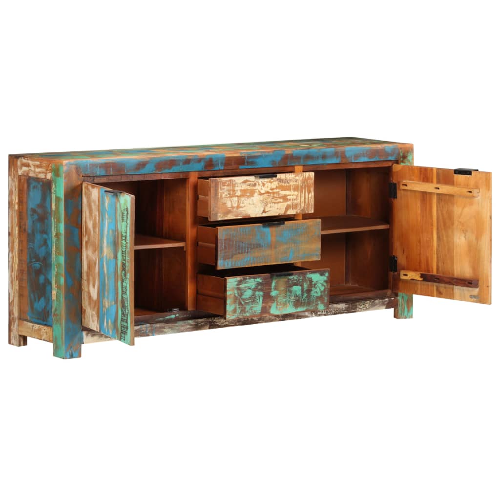 Dressoir 175x40x75 cm massief gerecycled hout - AllerleiShop