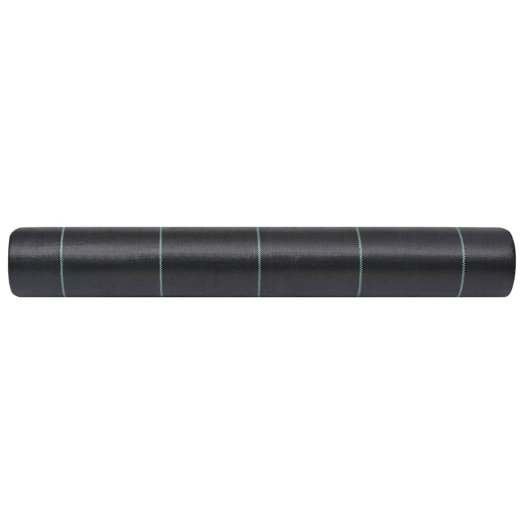 Worteldoek 1x100 m PP zwart - AllerleiShop