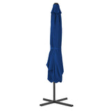 Parasol met stalen paal 250x250x230 cm blauw - AllerleiShop