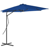 Parasol met stalen paal 300x230 cm blauw - AllerleiShop