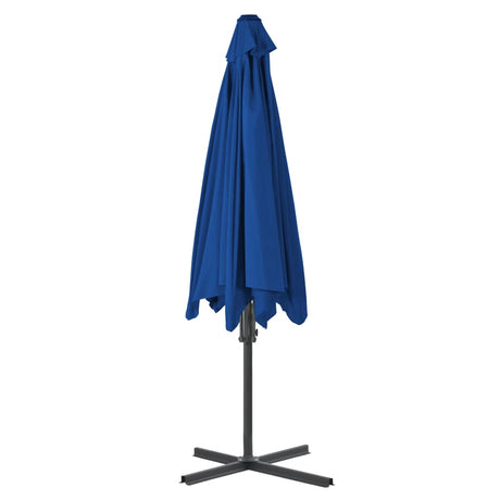 Parasol met stalen paal 300x230 cm blauw - AllerleiShop