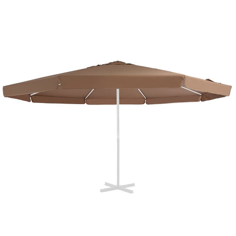 Vervangingsdoek voor parasol 500 cm zandkleurig - AllerleiShop