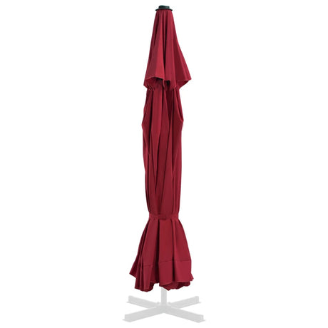 Vervangingsdoek voor parasol 500 cm bordeauxrood - AllerleiShop