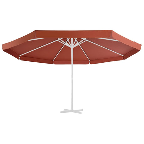 Vervangingsdoek voor parasol 500 cm terracottakleurig - AllerleiShop