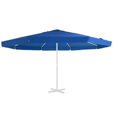 Vervangingsdoek voor parasol 500 cm azuurblauw - AllerleiShop