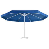 Vervangingsdoek voor parasol 500 cm azuurblauw - AllerleiShop
