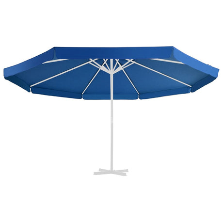 Vervangingsdoek voor parasol 500 cm azuurblauw - AllerleiShop