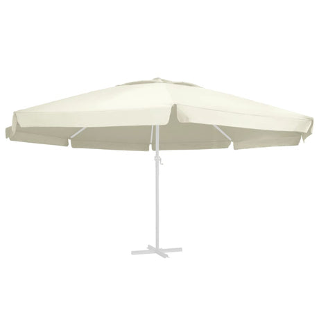 Vervangingsdoek voor parasol 600 cm zandkleurig - AllerleiShop