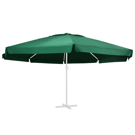 Vervangingsdoek voor parasol 600 cm groen - AllerleiShop