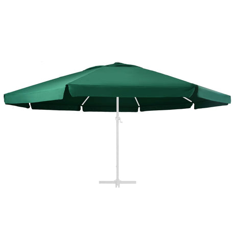 Vervangingsdoek voor parasol 600 cm groen - AllerleiShop